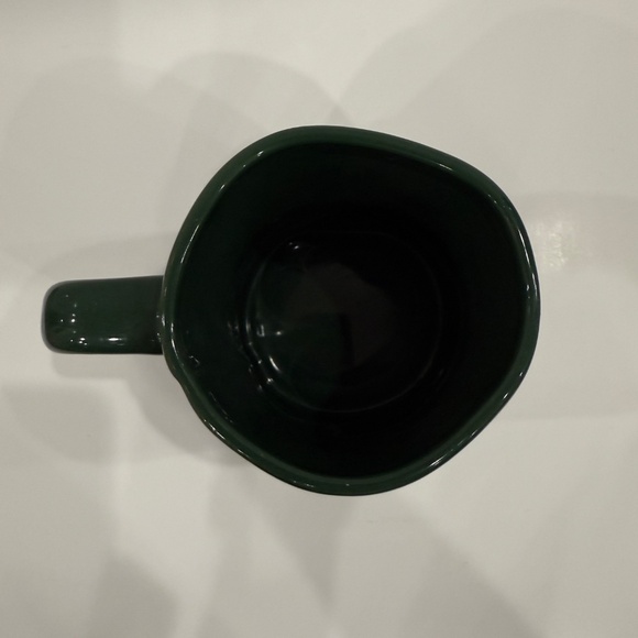 Rae Dunn Artisan Collection NAUGHTY & NICE Coffee 2 Mug Set Christmas Green New - Picture 5 of 9